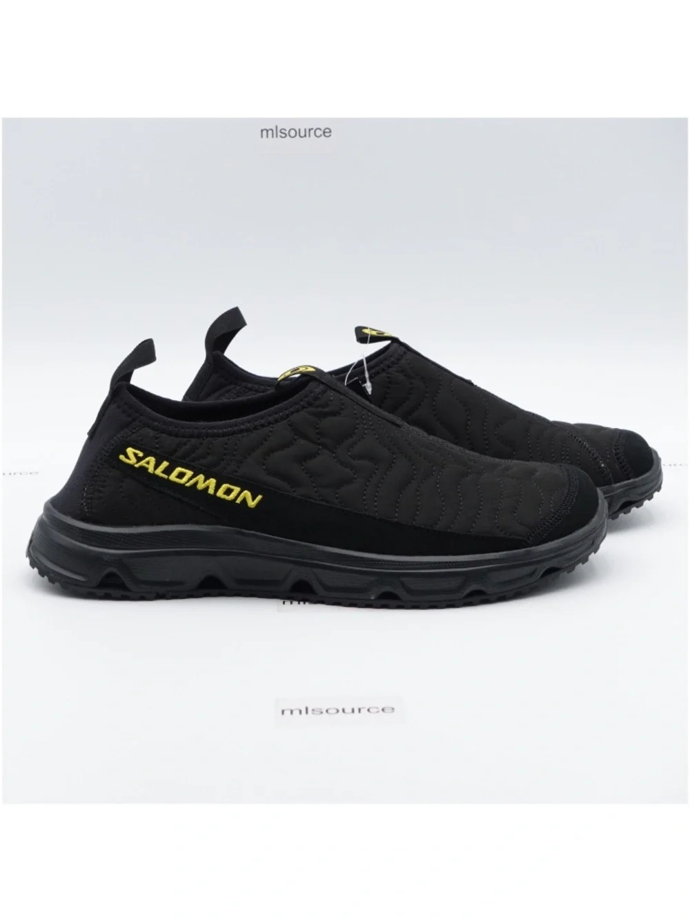 NEW Size 10.5 Men's Salomon RX MOC 3.0 ATQ Slip-On Shoes 478558 Black/Lemon